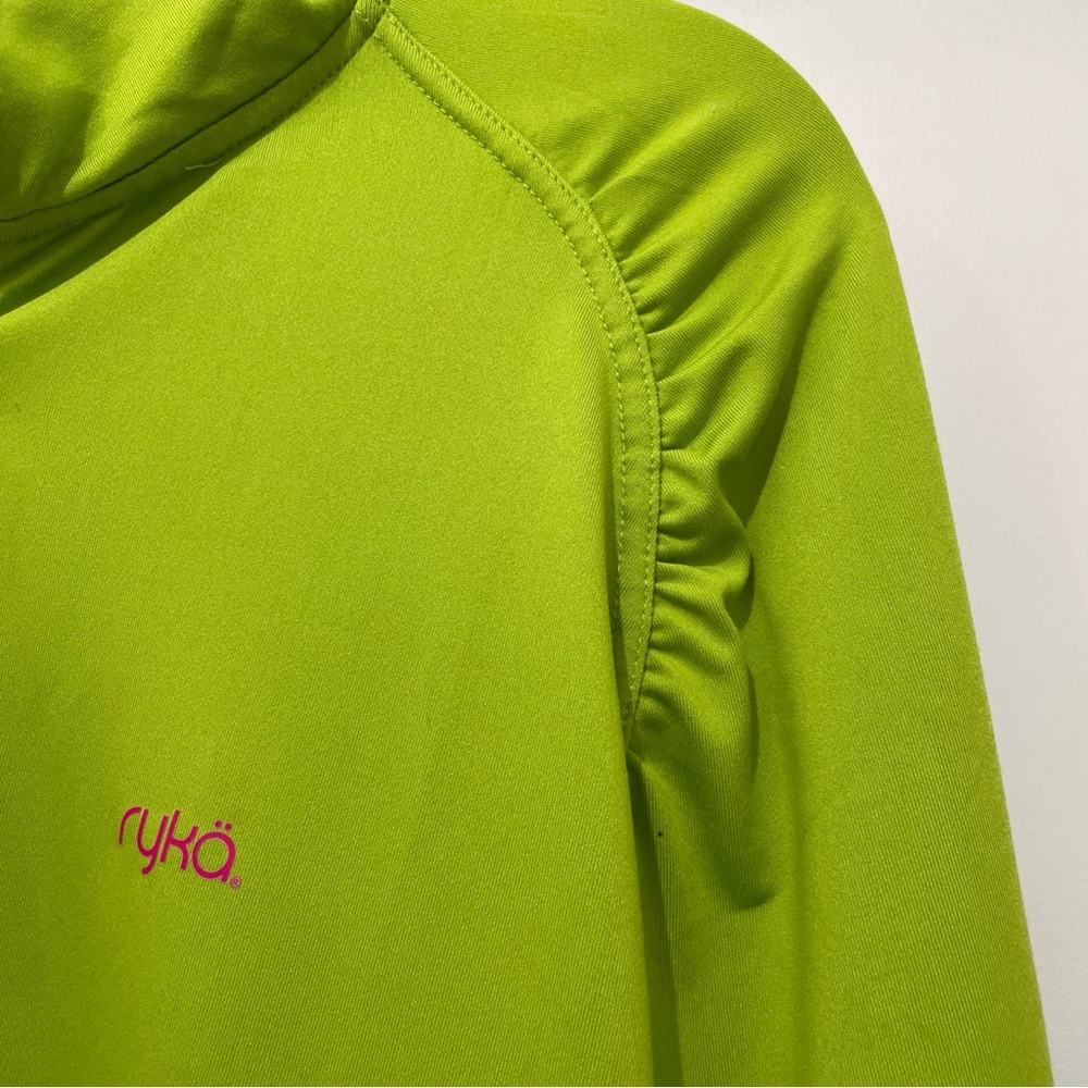 New with tags size 3X  Ryka women’s lime green partial zip track jacket. - Picture 3 of 16